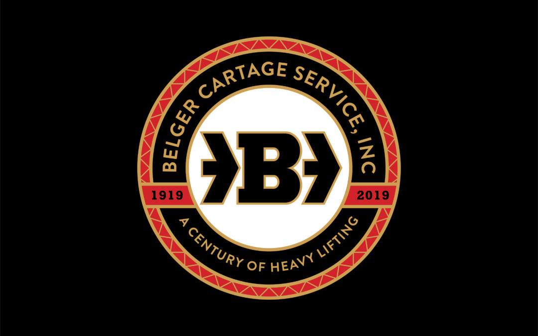 Belger Cartage Services 100 Year Logo and Visual Project