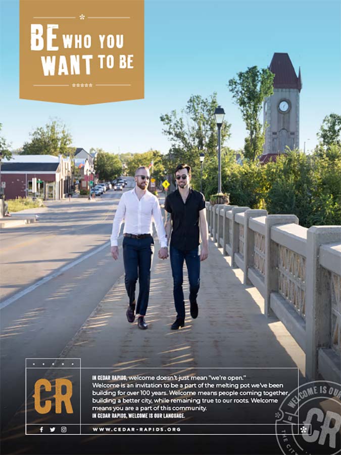 Cedar Rapids 2022 Print Campaign