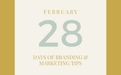 28 Branding + Marketing Tips